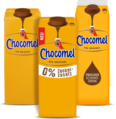 Die Chocomel-Produkte