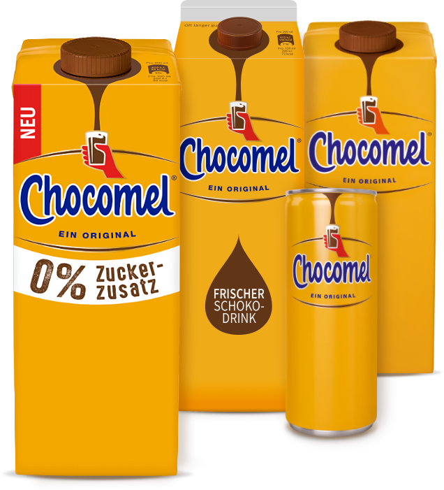 Die Chocomel-Produkte