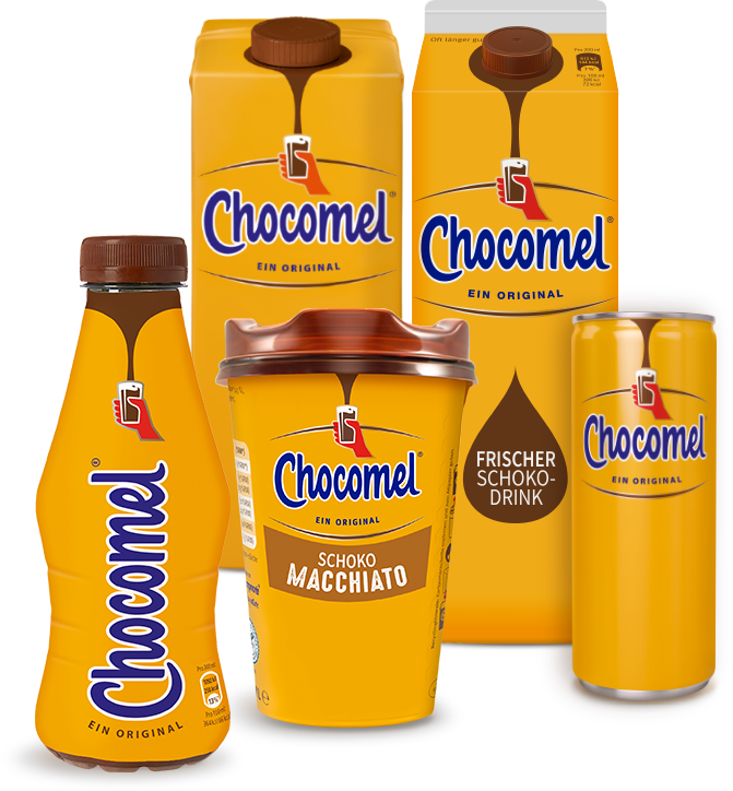 Die Chocomel-Produkte